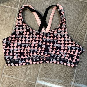 Varsity Spirit Cross Back Sports Bra Youth Large